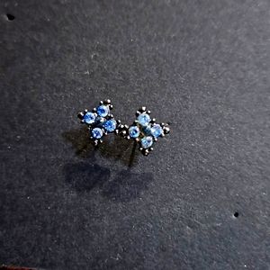1928 Blue stone earrings